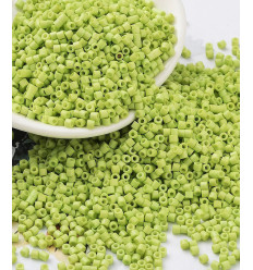 2mm - Petites perles tubes de verre