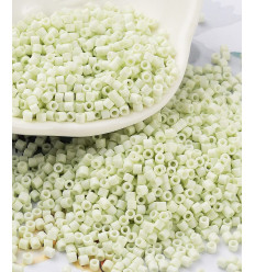 2mm - Petites perles tubes de verre