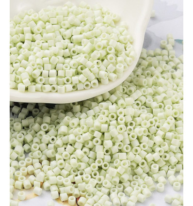 2mm - Petites perles tubes de verre