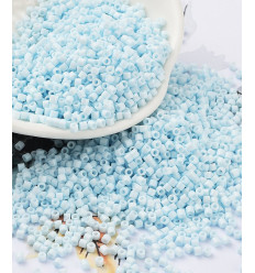 2mm - Petites perles tubes de verre