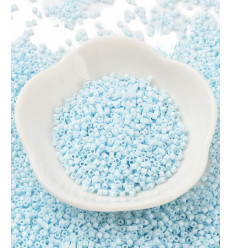 2mm - Petites perles tubes de verre