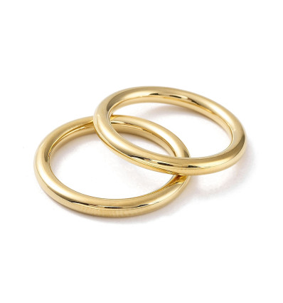 17,5mm - Pendentif cercle épais