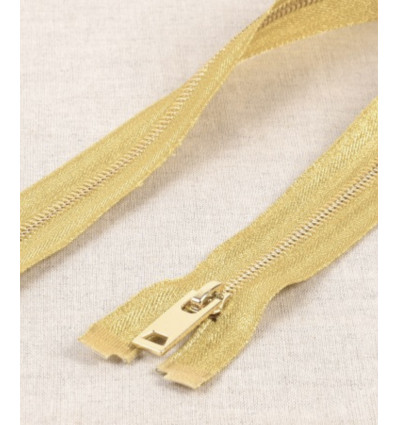50 cm - zip séparable lurex