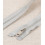 70 cm - zip séparable lurex