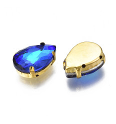 18mm - Strass à coudre - goutte