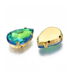 18mm - Strass à coudre - goutte