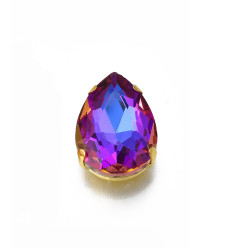 18mm - Strass à coudre - goutte