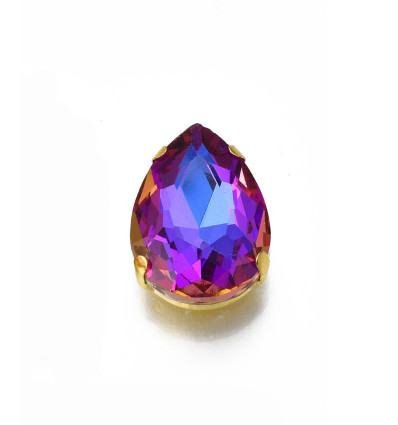 18mm - Strass à coudre - goutte