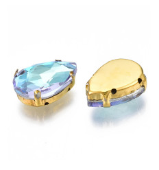 Strass à coudre goutte