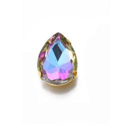 18mm - Strass à coudre - goutte