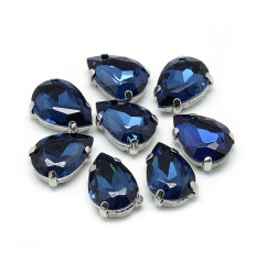 14mm - Strass à coudre - goutte