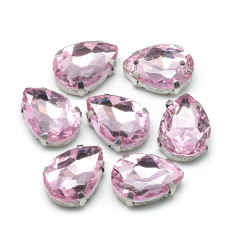 14mm - Strass à coudre - goutte