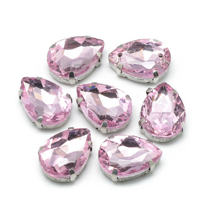 14mm - Strass à coudre - goutte