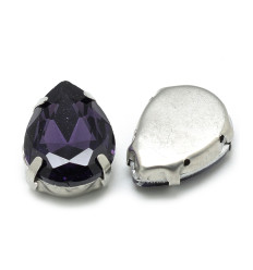 14mm - Strass à coudre - goutte