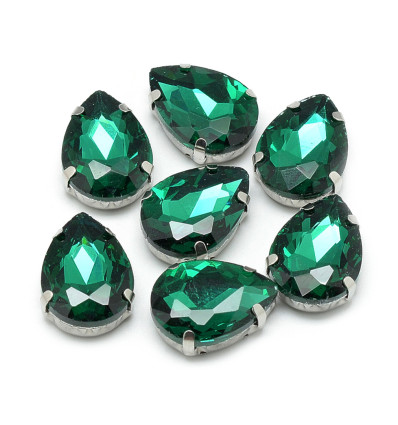 14mm - Strass à coudre - goutte