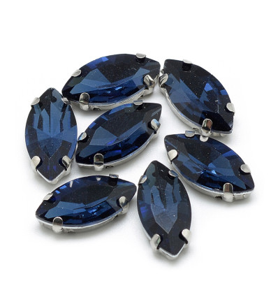 15mm - Strass à coudre - amande