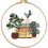 Kit broderie "plantes en pots & valises»