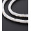 4x3mm - perle de nacre tubes - Chapelet