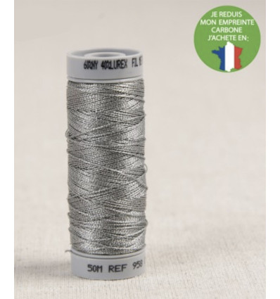 Cordonnet en lurex argenté