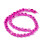 8mm - chapelet mauvais oeil fushia
