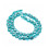 8mm - chapelet mauvais oeil turquoise