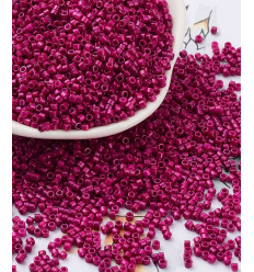 2mm - Petites perles tubes de verre