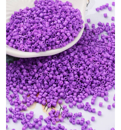 2mm - Petites perles tubes de verre