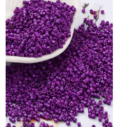 2mm - Petites perles tubes de verre