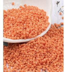 2mm - Petites perles tubes de verre