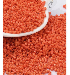 2mm - Petites perles tubes de verre