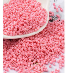 2mm - Petites perles tubes de verre