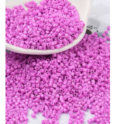 2mm - Petites perles tubes de verre