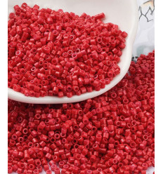 2mm - Petites perles tubes de verre