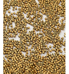 2mm - Petites perles tubes de verre