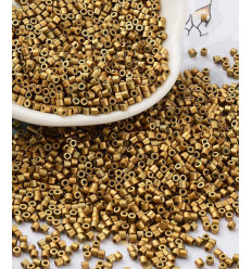 2mm - Petites perles tubes de verre