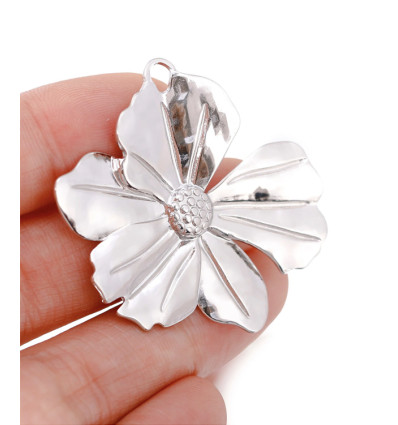Fleur 3D - pendentif (1pc)