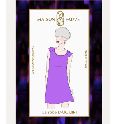 Patron robe, blouse Daïquiri