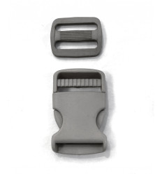 30mm - Boucle clip pour banane + coulisse