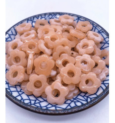 pendentif petite fleur en acétate