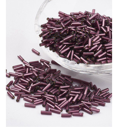 12mm - Perles tubes à broder