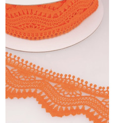 Galon guipure grosses fleurs (10cm)