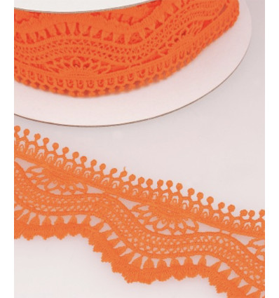 Galon guipure grosses fleurs (10cm)