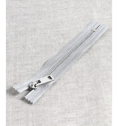 20 cm - zip non séparable lurex