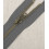 30 cm - zip séparable métal Beige