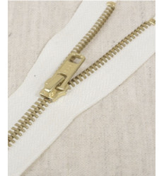 30 cm - zip séparable métal