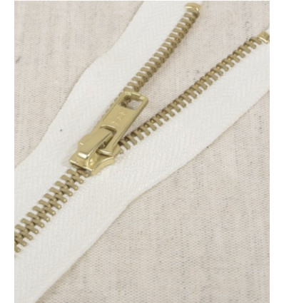 30 cm - zip séparable métal