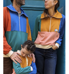 Patron Atlas le sweat rétro|DUO Adulte & Enfant