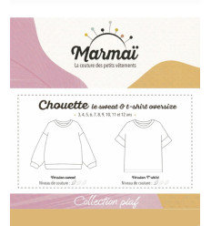Patron Chouette le sweat & T-shirt oversize | Du 3 au 12 ans