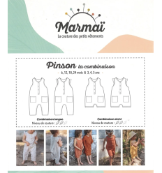 Patron Pinson la combinaison | Du 6 mois au 5 ans