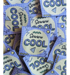 Etiquettes à coudre “Sew cool”